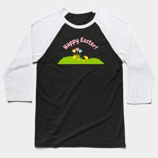 Cute little chicks Easter wishes Baseball T-Shirt